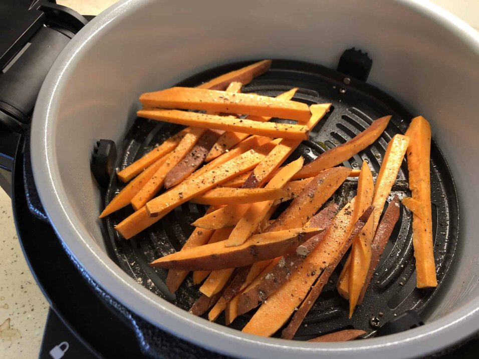 Ninja air fryer sweet hotsell potato fries